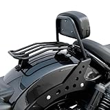 Motorrad Gepäckträger Hinten für Rebel 1100 CMX1100 CM1100 CMX cm 1100 2021 2022 2023 2024, Regalträger Hinterradgepäckträger Top Case Halterung Beifahrer Haltegriff