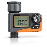 Brandson - Bewässerungssteuerung digital mit Display - Bewässerungcomputer Wasserzeitschaltuhr - Bewässerungssteuerung - Bewässerungssystem – Automatische Bewässerung - Balkon Terrasse Garten