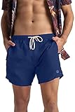 Westace Herren Badeshorts Bademode Strand Casual Mesh gefüttert Badehose Größe S-XXL Gr. XXL, navy