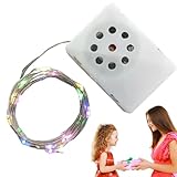 Genérico Happy Birthday Box, Musikspielzeug für Schwangere mit Lied, dekorative Lichterkette für Mama, Freundin, Ehemann, Geschenk