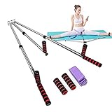 jiuzcare Leg Stretcher Leg Extension Machine Beinspreizer Kampfsport Spagat Maschine Beinstrecker Beinspreizer Spagattrainer StrapazierfäHiger Beinspreizer Metall 3 Stangen Beinspreizer Mechanisch