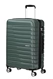 American Tourister Flashline - Spinner M, Koffer, 67 cm, 69/75 L, Grün (Dark Forest)