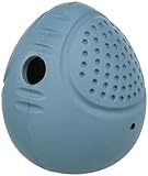 TRIXIE Steh-Auf-Snack-Ei - Robustes Hundespielzeug aus Gummi für Langen Spielspaß - 10 cm, Futterspielzeug für Leckerlies - 34948