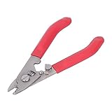 Glasfaser-Abisolierer, Verstärkte Klinge, Tragbares Glasfaser-Abisolierwerkzeug, Klarer Maßstab aus Edelstahl für den Außenbereich