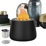 Für Tische | Dekorativer Wärmespender | Tragbare Für Den Außenbereich | Für die Terrasse, den Balkon, den Garten, das Wohnzimmer, Camping und Grillpartys