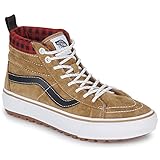 Vans Herren Sneaker Sneaker, Kariert, Braun/Schwarz, 6.5 Women/5 Men