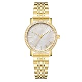 CIVO Damen Uhr Edelstahl Armbanduhr: Modern Gold Uhren für Frauen - Wasserdicht Analog Damenuhr