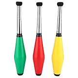 3 Teilige Jonglierstäbe für Kinder, Robuste, Langlebige Jonglierkeulen, Verbessern Das Gedächtnistraining und Verleihen Ihren Jonglierstäben Ihren Charme, für Zirkus Requisiten, Schule, Familienauffüh