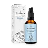 Störtebekker® Premium Bartöl Crusoe - tägliche Bartpflege für 3-Tage-Bart bis Vollbart - 50ml Beard Oil Vegan - Bart Öl Herren mit angenehmen Duft - Hochwertige Inhaltsstoffe - Made in Germany