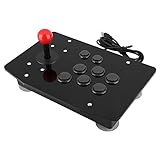 Arcade Fight Stick Joystick,USB Arcade Controller Joystick Konsole,Fighting Stick mit 8 Tasten, Arcade Spiel Joystick Fighting Stick Arcade Controller für PC Win7/Win8/Win10.