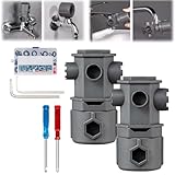 Kemperer 16 in 1 Wrench Tool Set for Faucet, Waschbecken Installer Werkzeug, Spülenschlüssel, Armaturenschlüssel, 16 in 1 Wasserhahn Schlüssel Multifunktionaler Standhahnmutterschlüssel (2 Stück)