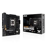 ASUS TUF GAMING B650M-PLUS Mainboard Sockel AMD AM5 (Ryzen 7000, micro-ATX, PCIe 5.0, DDR5-Speicher, 14 Power Stages, USB 3.2 Gen 2x2 Typ-C, 2.5G Ethernet, Aura Sync)