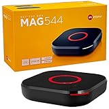 MAG 544 Original Infomir & hb-digital 4K Set Top Box Multimedia Player Internet TV Receiver UHD 60FPS 2160p@60 FPS HDMI 2.1 4K- und HEVC-Unterstützung USB3.0 4X ARM Cortex-A35 + HDMI Kabel