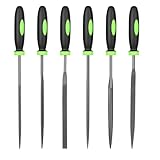 Feilenset Metall Feilen Metallfeile Schlüsselfeilen Holzfeile Nadelfeilen Mini Feilen Set File Rundfeile zum Feilen von Holz Schmuck Kunststoff Modellbau