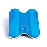 BornToSwim Pro Schwimmbrett Pullkick Pull Buoy und Kickboard Trainingshilfe für Kinder und Erwachsene, Blau, 30x27x4 cm
