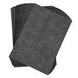 HAPINARY 100 Blatt Graphit-kohlepapier Spurenpapier Umschläge Aus Pergamin Zeichenpapier Transferpapier Kohlepapier Zum Durchzeichnen Pauspapier Zum Zeichnen Basispapier Kopieren Black