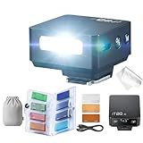 Godox iT20-R TTL Mini-Blitz mit MA01-Filterset für Ricoh GR III, GR IIIx und GR III DHF, kompakter Aufsteckblitz IT20R, P-TTL-kompatibel, per USB-C aufladbarer Akku