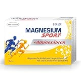 Dr. Böhm Magnesium Sport + Aminosäuren: Für Muskelkraft, Ausdauer & Regeneration nach dem Sport, mit BCAA, Magnesium, Kalium & Vitaminen, 14 Sachets