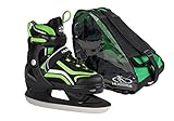 Hudora Unisex – Erwachsene Allround Schlittschuh Basic, Green, Gr. 29-32, One Size