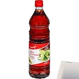 usy Bundle für Jeden Tag Wein-Branntweinessig 5% Säure PET (1l Flasche) + usy Block