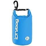 IDRYBAG Trockentaschen für Kajakfahren, wasserdicht, 2L/5L/10L/15L/20L, Kleiner, wasserdichter, schwimmender Trockensack, wasserdichter Trockensack für Paddelboard-Reisen