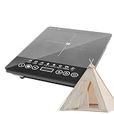 Induktionskochfeld, 100-240V Elektrische Kochplatte Für Haushalt, Küchengerät Zum Kochen Für Arbeitsplatte Indoor Outdoor Camping Reisen Büro Haus