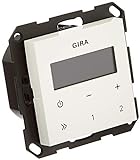 Gira 228403 Unterputz-Radio RDS ohne Lautsprecher ST55, reinweiß-glänzend