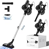 Authmic 500W Staubsauger,20KPa Staubsauger mit 5 Kabel,Kabelstaubsauger,Handstaubsauger für Harte Böden/Tierhaare/Teppich