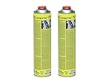 Rothenberger Industrial 2X Maxigas 400, 600ml, 7/16'-EU | Hartlötgas | Gaskartusche | Gaslöten | Löten | Schweißen | Schweißgas