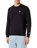 Champion Herren Legacy Basics-Powerblend Fleece Crewneck Sweatshirt, Schwarz, M