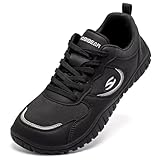 HOBIBEAR Damen Breite Zehenbox Herren Barfuß-Sneaker Trailrunning-Schuhe Nullabsatzsohle Minimalistisch für Outdoor, Fitness, Freizeit, Wandern, Trekking, Reisen, Training, Gehen und Joggen