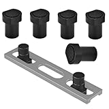 Dog Hole Zwinge - 19/20mm Mit Rutschfester Einlage,5 Stück Holzwerkbank Lochzwingen Für Die Holzbearbeitung | zum Spannen, Sägen und Schleifen bei Möbelbau & Holzarbeiten