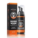 Schäumendes Rasiermousse, Rasierschaum Reisegröße, Rasierschaum Männer, Moisturising Shaving Rasiermousse, Hautberuhigend and Sanfte Rasur für Empfindliche Haut (1PC)