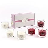 Yankee Candle Candle, Soja-Mischwachs Wachs, 6 gefüllte Votivkerzen, Gift Set, 6