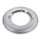 Drehscheibe Drehteller Druckkugellager Tisch Drehbar für TV Monitor Schwenkplatte Lautsprecher Küchengeräte Home Küche Rotierenden Swivel Turntable Display Stand Lager Monitor TV (Argent de 9 po)