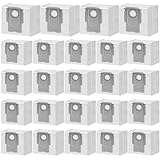 24 Packungen Q5 Staubbeutel für Roborock Q5 Max+, Q5 Pro+, Q8 Max+, Q7 Max+, 3.6L Staubsaugerbeutel für Q5, Q5+, Q7, Q7+, Q7 Max, S8+, S8 Pro Ultra, S7 Pro Ultra, S7 MaxV Ultra Saugroboter