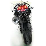 KOMPATIBEL MIT YAMAHA FZ6 600 S2 PAAR LED BLINKER 12 V NANO ZUGELASSEN FÜR MOTORRAD SCHWARZE LAMPA SPORTIVER PFEIL MIT GRUME LINSE 35X18 MM