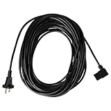 vhbw Stromkabel kompatibel mit Kärcher T201, T191 Staubsauger - 15 m Kabel, Anschlusskabel