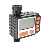 PHENOFICE Digitaler Bewässerungstimer Für Gartenbewässerung Programmierbares Bewässerungsgerät Ohne Batterie Zeitsparendes Bewässerungssystem Mit Regensensor Für Effiziente Gartenpflege