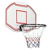 Tidyard Basketballkorb Basketballring Backboard Rückwand Basketballanlage Basketball Rückbrett Basketballboard Weiß 90x60x2 cm Polyethylen