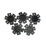 Rxgiasup 25 Stück Professionelle Kunststoff Pokerchips Für Den Unterricht Münzenzählen Chips Lernen Zählen