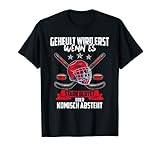Geheult Wird Erst Wenn Es Stark Blutet Eishockey T-Shirt T-Shirt