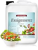 Feinwälder® Essigessenz 25% Säure im 5 kg Kanister | weißer Haushaltsessig | natürlicher Essigreiniger und Entkalker I Essig