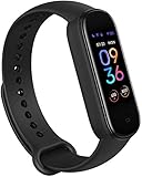 Amazfit Smartwatch Band 5 Fitness Tracker mit integrierter Alexa, 15 Tagen Akkulaufzeit, Blutsauerstoff, Herzfrequenz, Schlafüberwachung, Digitale uhr für Sport