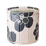 Phjaoeyui Eisbadewanne, tragbare Badewanne, faltbar, für Erwachsene, Einweichen, heiße Spa-Badewanne, Tauchpool, Pop-Up-Badewanne, für Innen- und Außenbereich, Heiß- und Eisbad ohne Installation