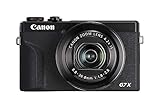 Canon PowerShot G7 X Mark III Digitalkamera (20,1 MP, 4,2-fach optischer Zoom, 7,5cm (3 Zoll) LCD-Touchscreen klappbar, DIGIC 8, 4K, Full-HD, WLAN, Bluetooth, Blendenautomatik; Zeitautomatik), schwarz