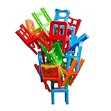 Tianbi Balancierstühle, Stapelspiel, Mini-Stapelung, Intelligenz, Multiplayer, Balance-Spiel, Stuhl auf Stuhl, stapelbare Stühle, Turm, Spielset Familienfeiern