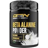 Beta Alanin Pulver - 500 g - über 99% reines Beta-Alanin (Aminosäure) - vegan & hochdosiert - German Elite Nutrition