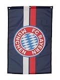FC Bayern München | Hissfahne Navy 180 x 120 cm mit Ösen | Navy