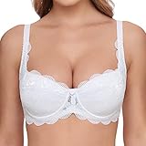 Susa Damen Wiesn-Zauber 8033 Balconette Dirndl-BH, Weiß (weiß 003), 75B